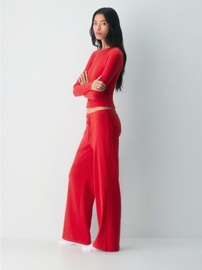 Aritzia homestretch rib kickback pant